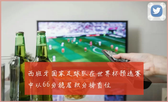 西班牙国家足球队在世界杯预选赛中以66分稳居积分榜首位